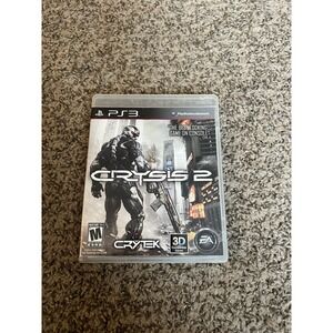 Crysis 2 Limited Edition - (Sony PlayStation 3, 2011) CIB W/manual. Tested!